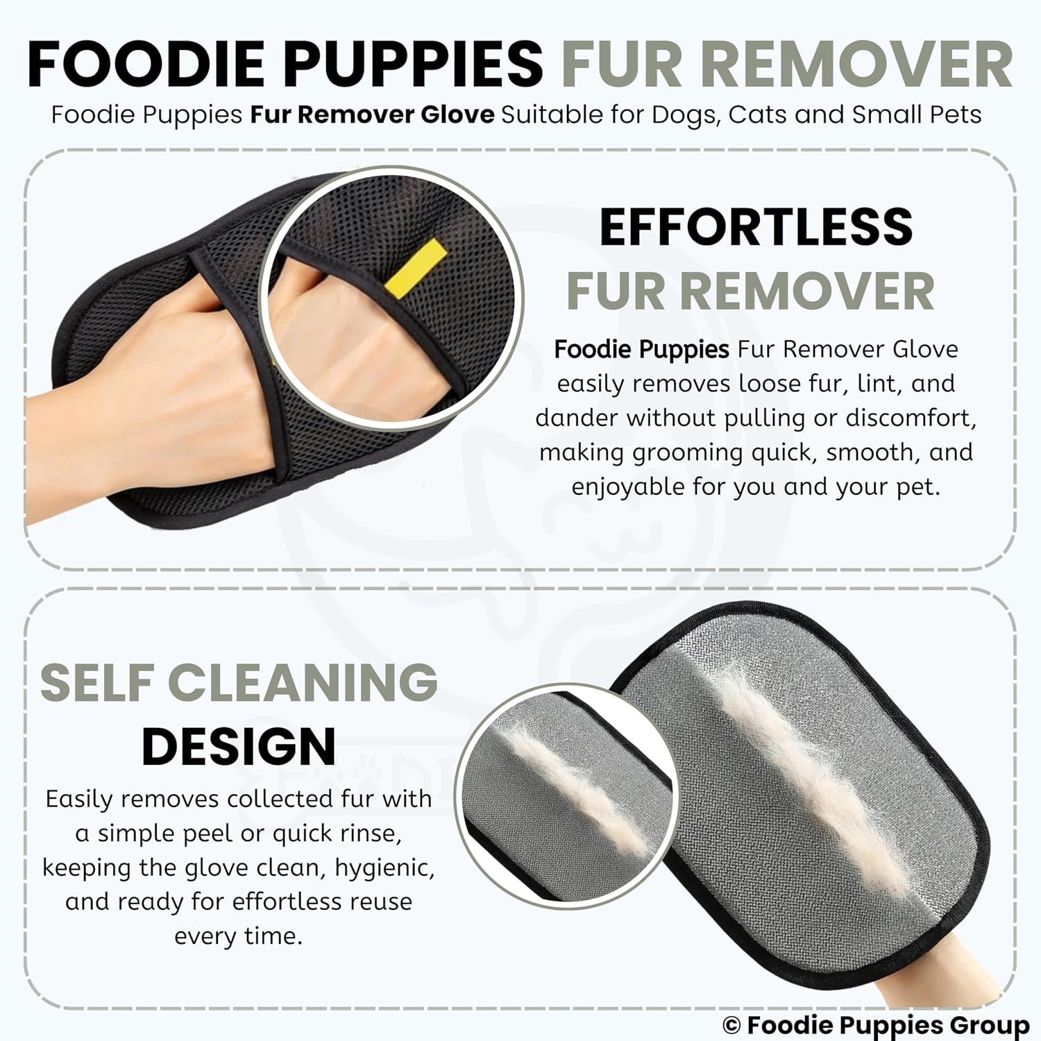 Pet Hair Removal Gloves
